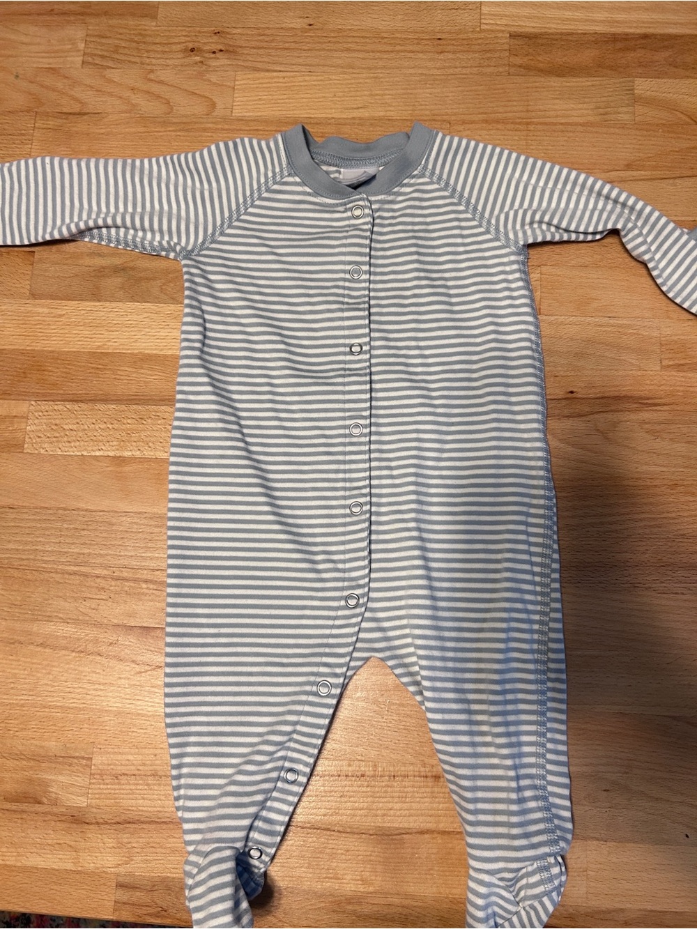 Striped Blue & White Hannah Andersson Sleeper